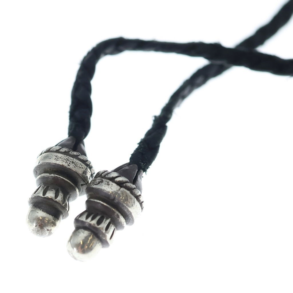 CHROME HEARTS(クロムハーツ) CH CRS LG BC ラージCHクロス Wボロチップ シルバーネックレス
