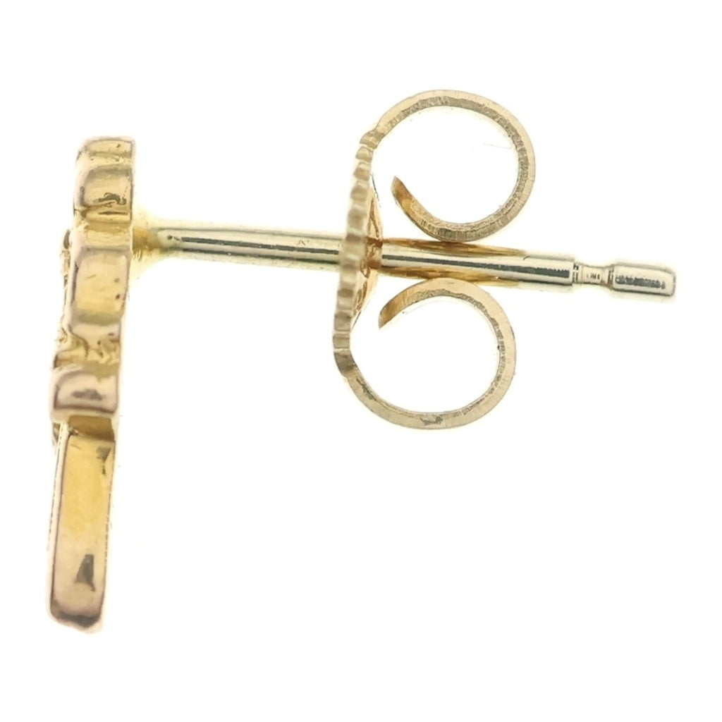CHROME HEARTS(クロムハーツ) 22K STACK DAGGER ダガースタックスタッドピアス ゴールド