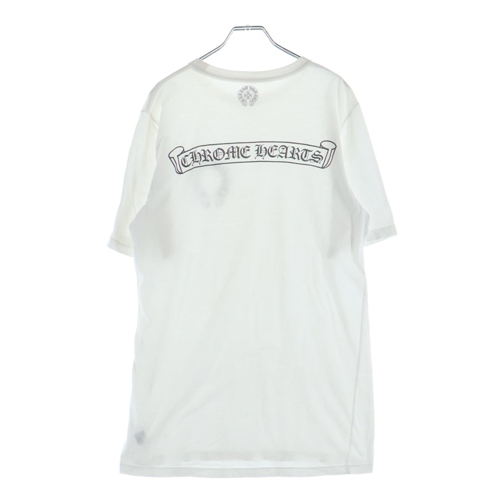 CHROME HEARTS(クロムハーツ) CH S/S バックスクロールラベルプリント 半袖Tシャツカットソー