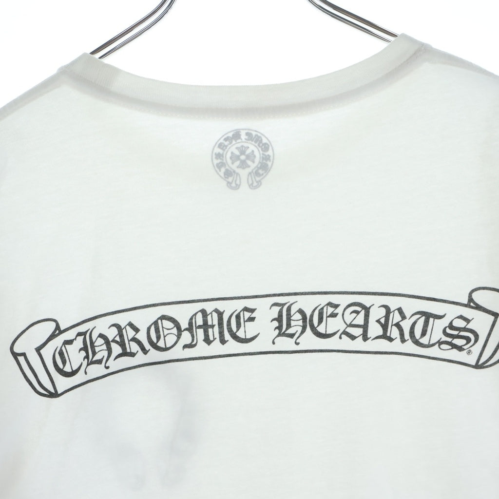 CHROME HEARTS(クロムハーツ) CH S/S バックスクロールラベルプリント 半袖Tシャツカットソー