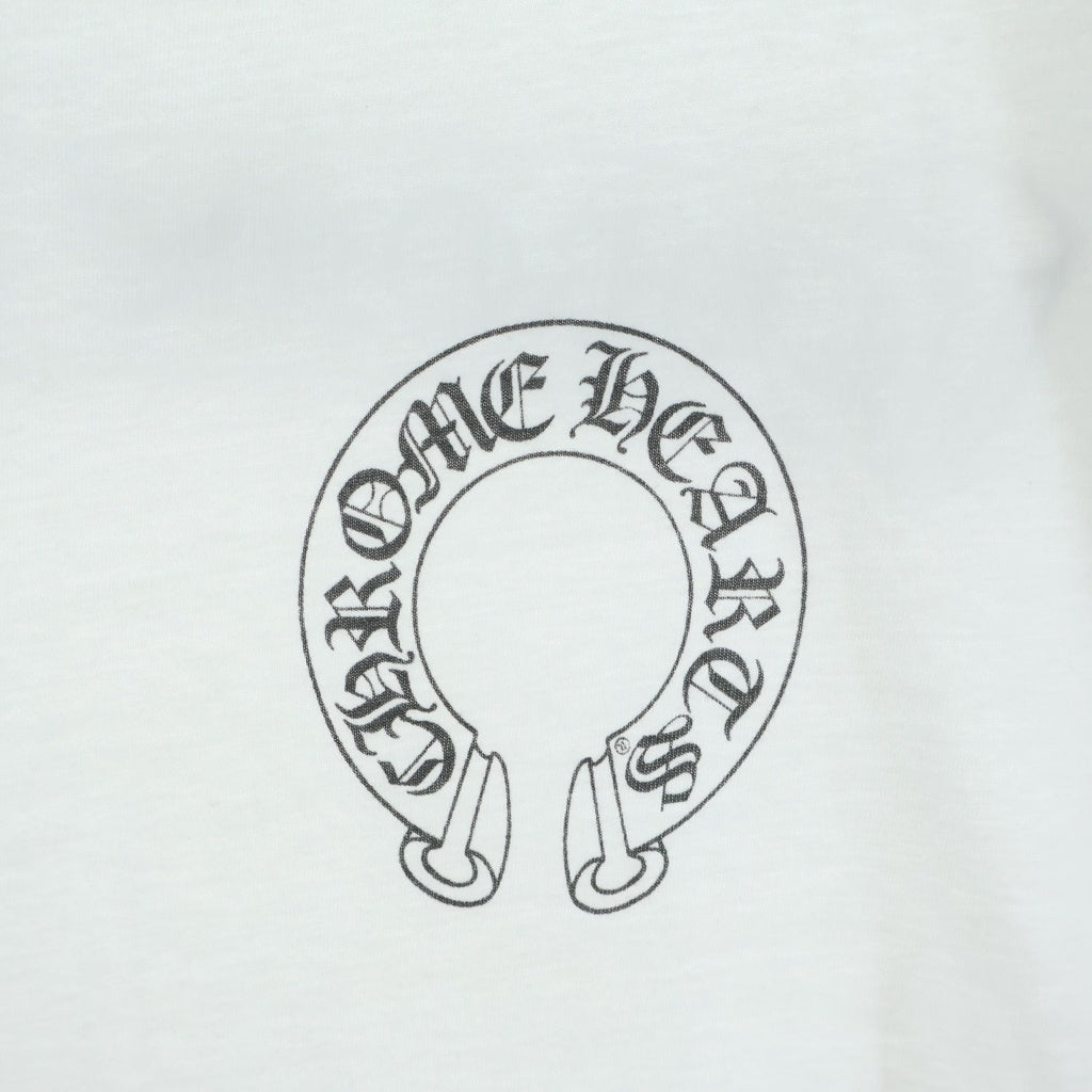 CHROME HEARTS(クロムハーツ) CH S/S バックスクロールラベルプリント 半袖Tシャツカットソー