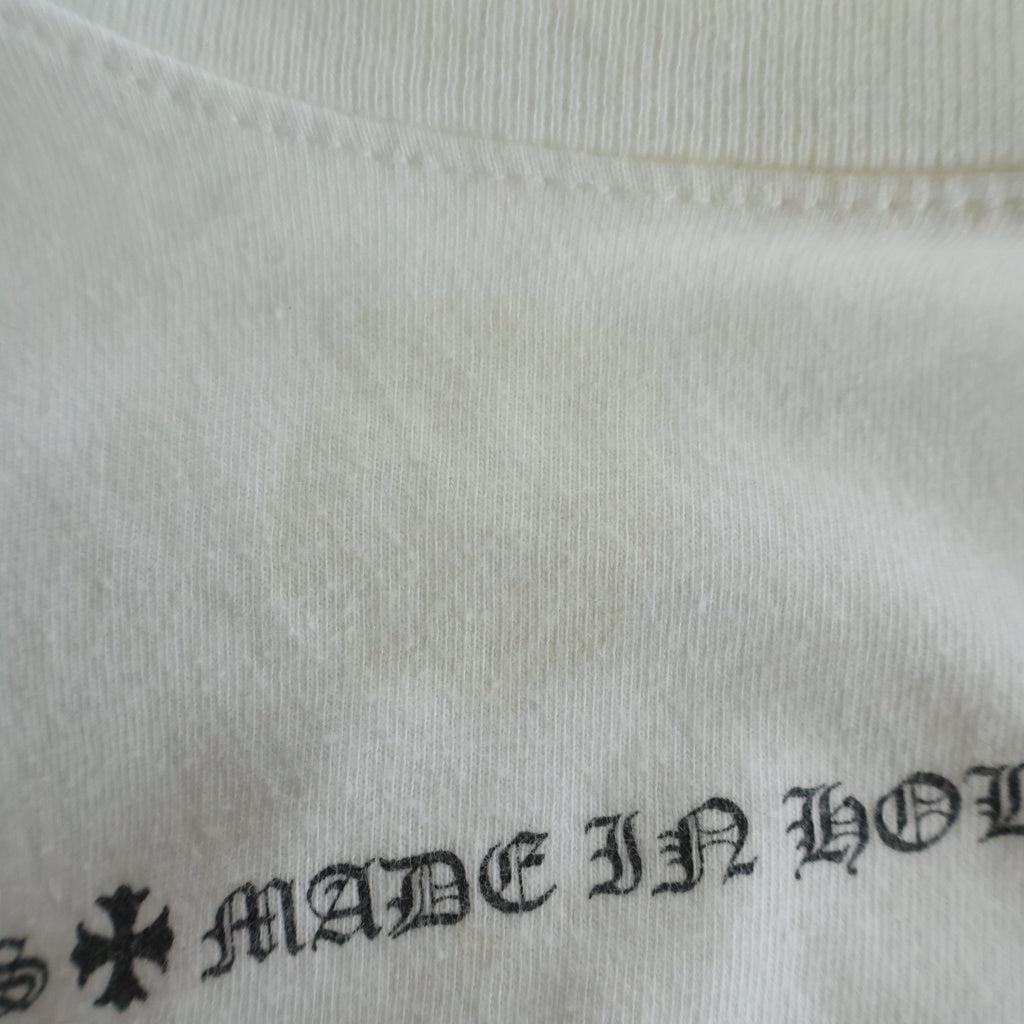 CHROME HEARTS(クロムハーツ) CH L/S 袖CHプラスプリント 長袖Tシャツカットソー