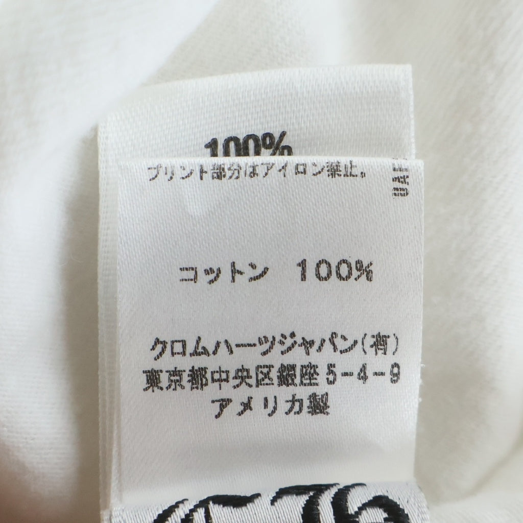 CHROME HEARTS(クロムハーツ) CH L/S 袖CHプラスプリント 長袖Tシャツカットソー