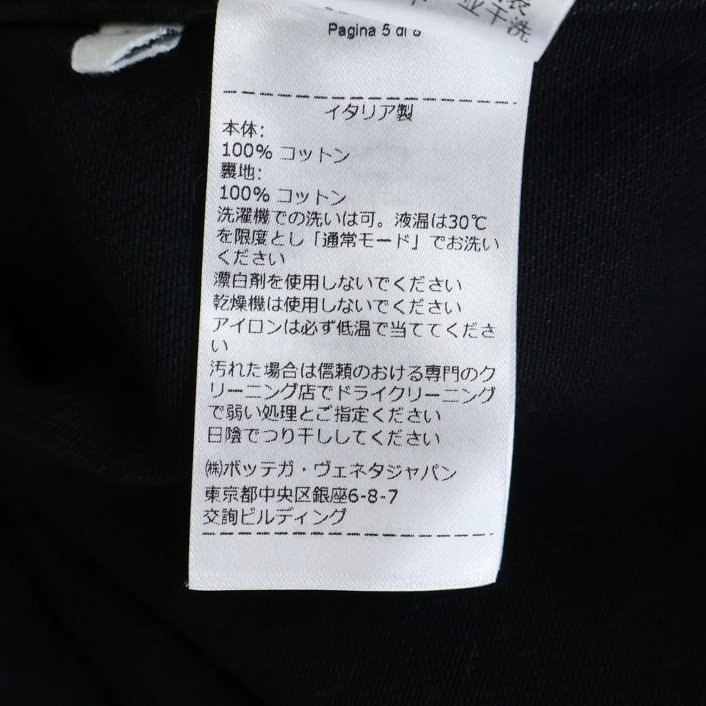 BOTTEGA VENETA(ボッテガヴェネタ) ORIGINAL WASHED DENIM SHIRT デニムジャケット ブラック