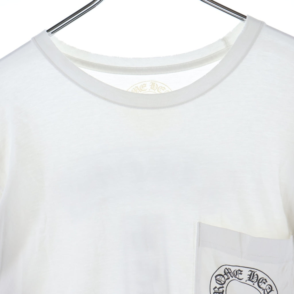 CHROME HEARTS(クロムハーツ) CH L/S TBAR Tバー 袖CHクロスプリント 長袖Tシャツカットソー