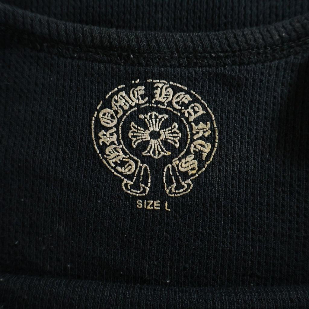 CHROME HEARTS(クロムハーツ) OLD Thermal L/S オールド バックフローラルクロスプリント 長袖サーマルカットソー