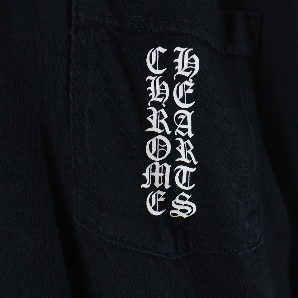 CHROME HEARTS(クロムハーツ) OLD STAR L/S オールド マリブ限定 バックホースシュースタープリント 長袖Tシャツ