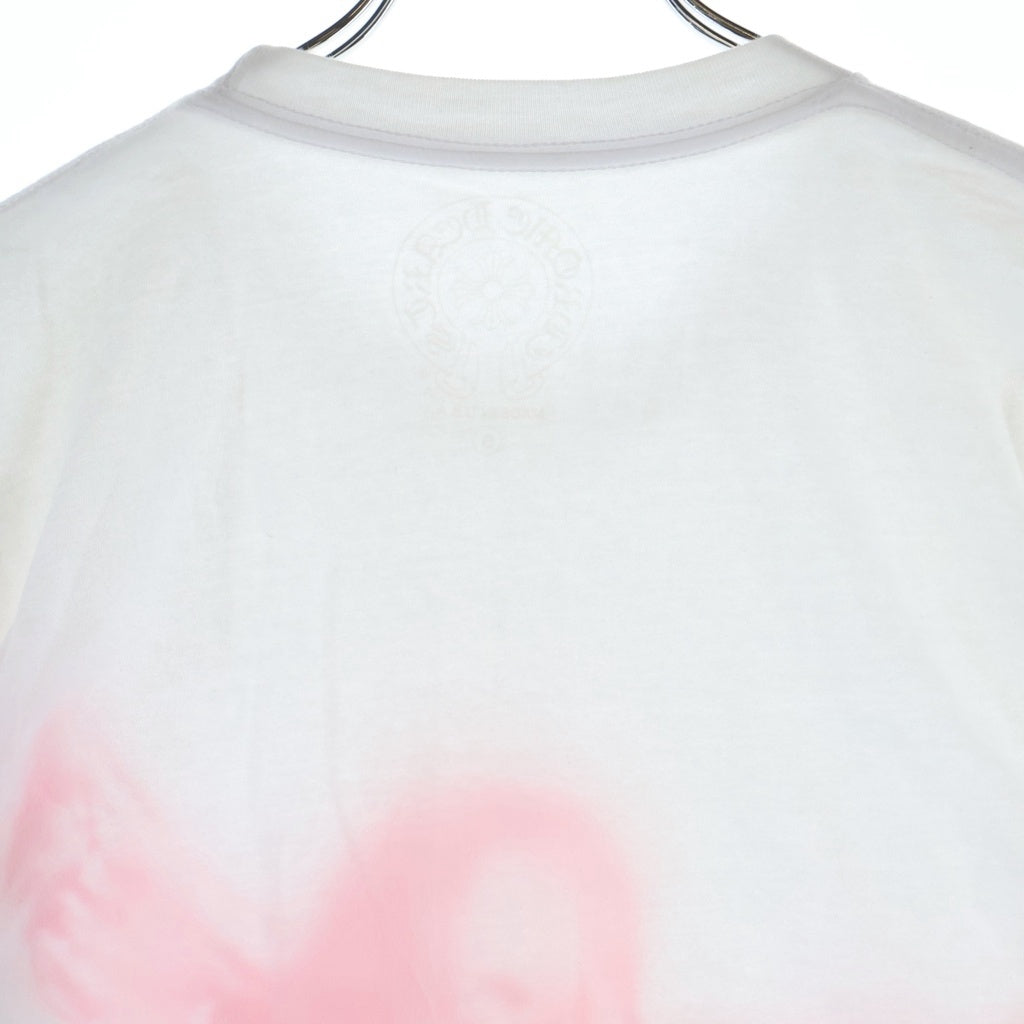 CHROME HEARTS(クロムハーツ) FOTI MISS LERLENE TEE フォティ ミスラーレン プリント半袖Tシャツ カットソー ホワイト/ピンク
