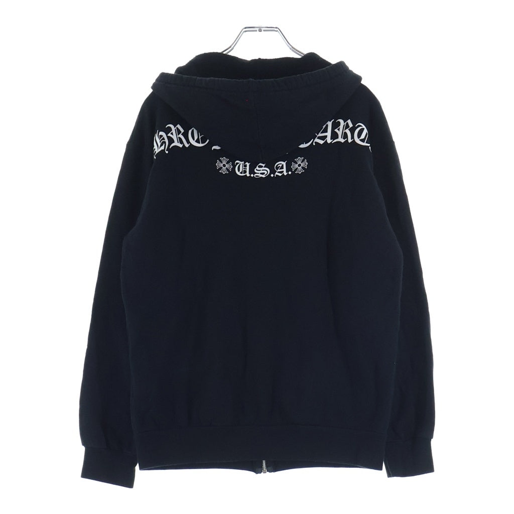 CHROME HEARTS クロムハーツ SWTSHIRT HD ZIP バックアーチロゴジップアップパーカー CHROME HEARTS(クロムハーツ) SWTSHIRT HD ZIP バックアーチロゴジップ