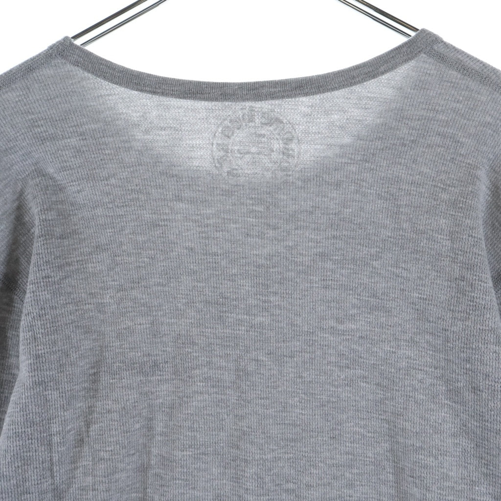 CHROME HEARTS(クロムハーツ) Thermal LS 袖ロゴプリントサーマル長袖カットソー