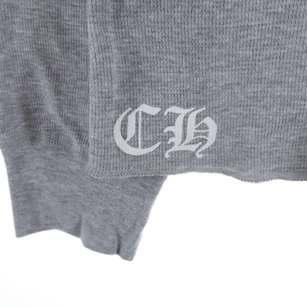 CHROME HEARTS(クロムハーツ) Thermal LS 袖ロゴプリントサーマル長袖カットソー
