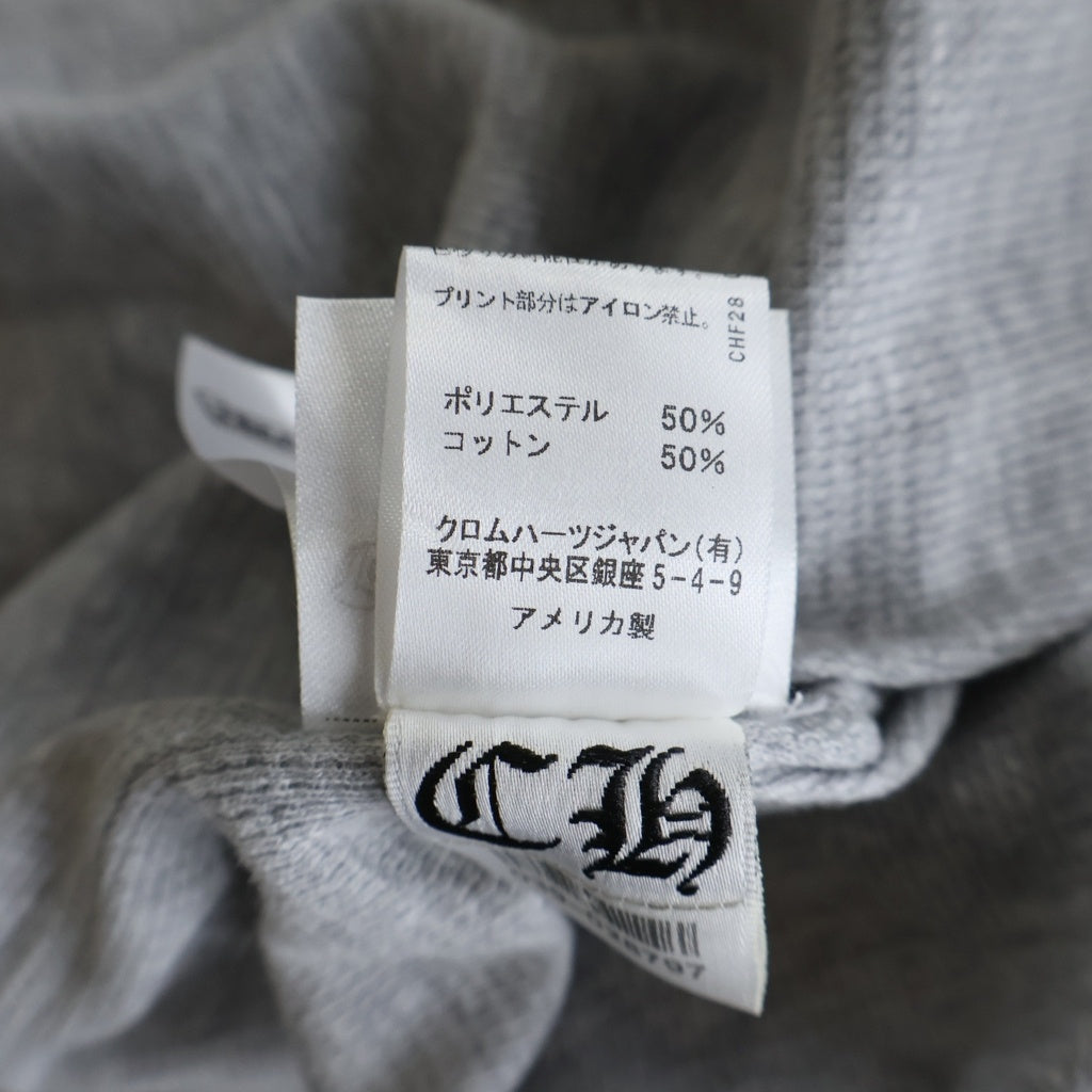 CHROME HEARTS(クロムハーツ) Thermal LS 袖ロゴプリントサーマル長袖カットソー