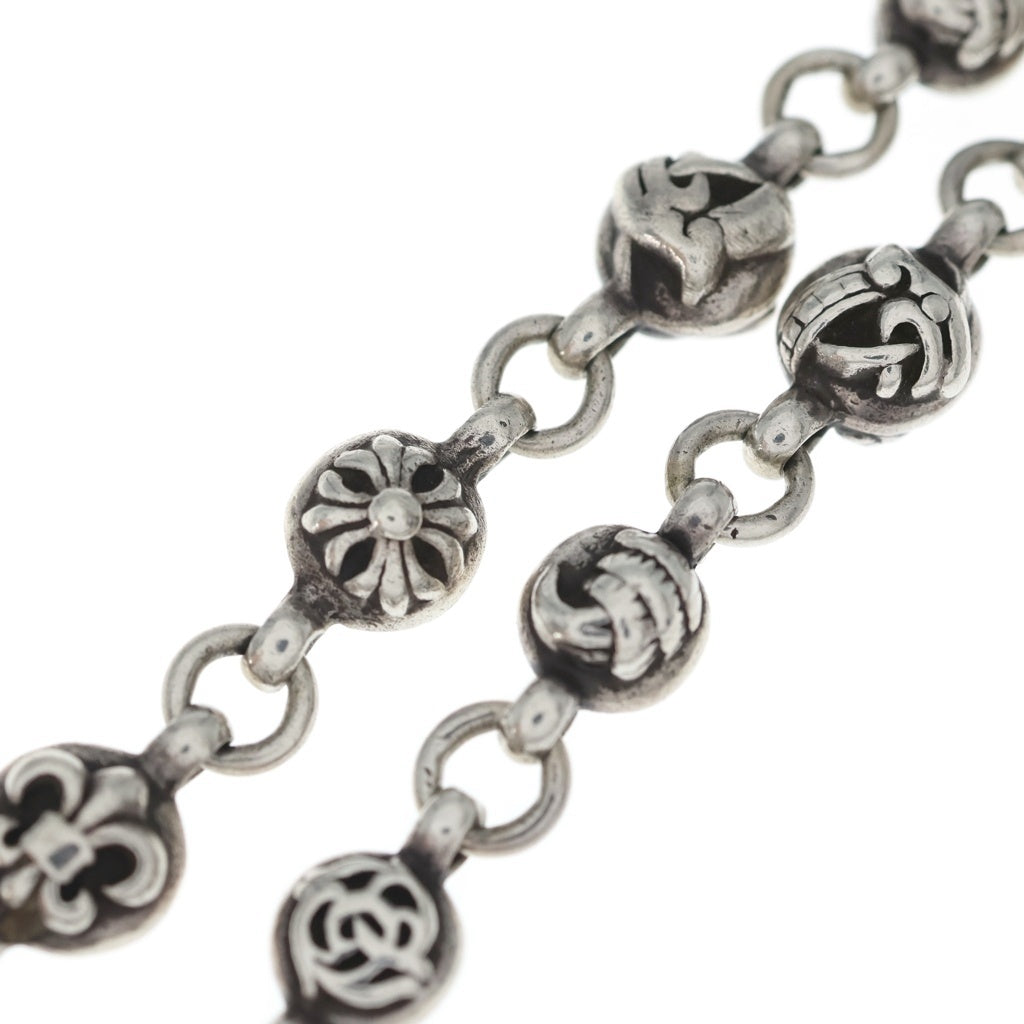 CHROME HEARTS(クロムハーツ) 1BALL SHORT-S/1クリップショート#1マルチボール ウォレットチェーン シルバー