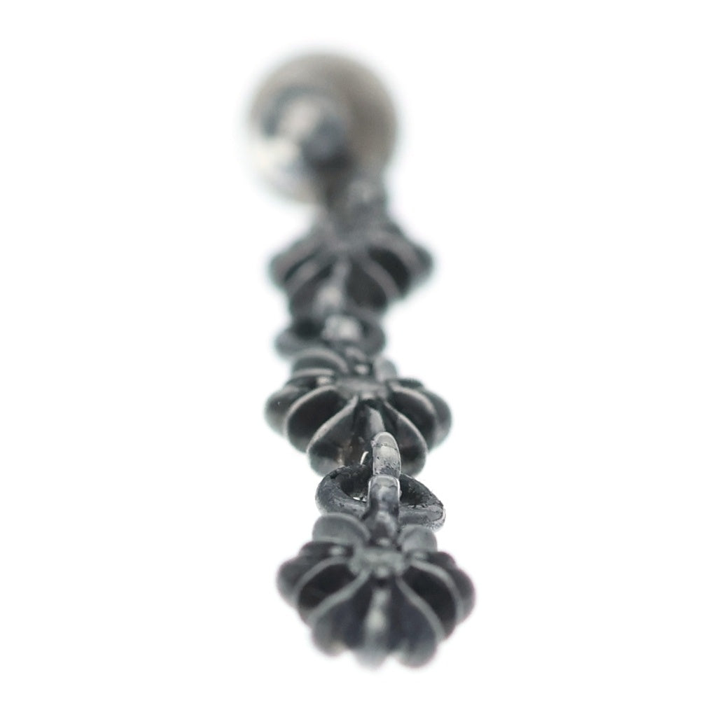 CHROME HEARTS(クロムハーツ) TINY E CH PLS 3 DIA タイニーE CHプラス 両面ダイヤ ピアス シルバー