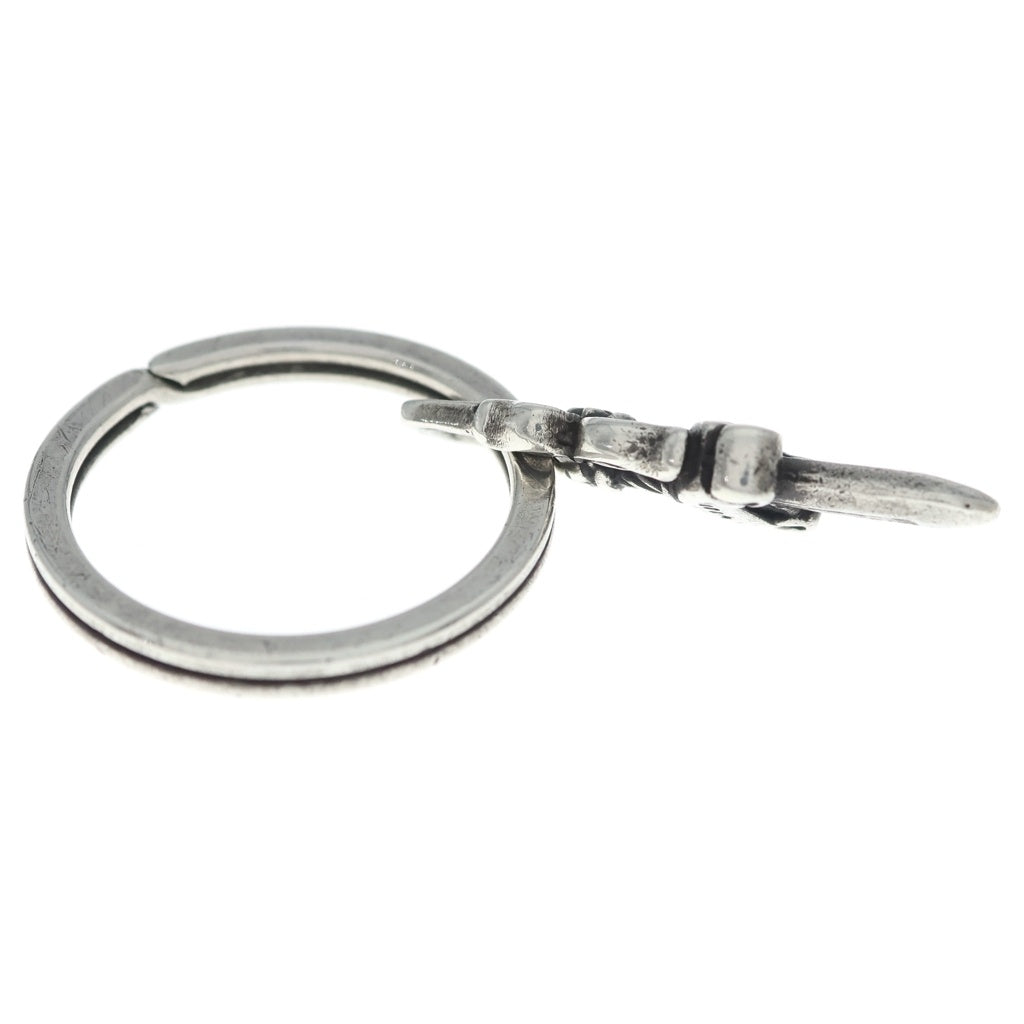 CHROME HEARTS(クロムハーツ) RNG&No5 DGGR キーリング#5ダガー シルバー キーチェーン