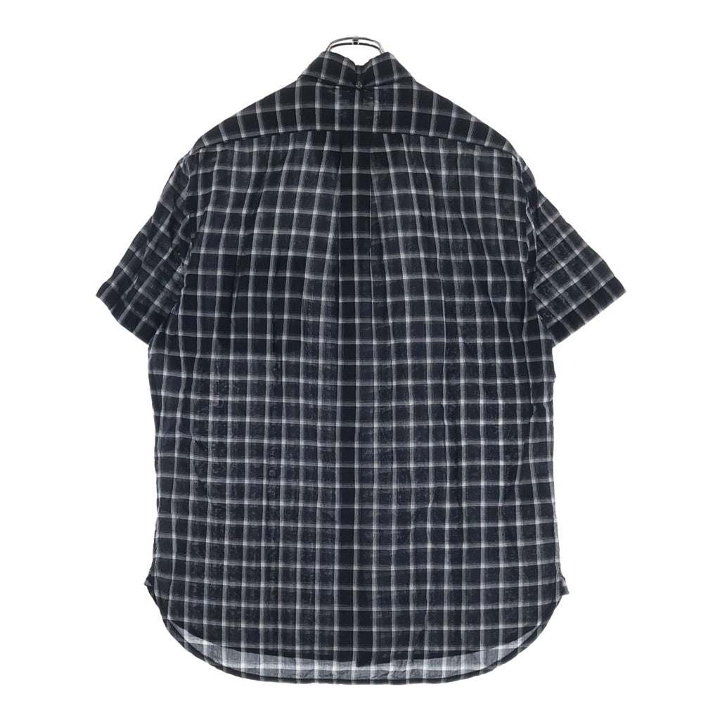 CHROME HEARTS(クロムハーツ) Y NOT クロスボール 半袖チェックシャツ