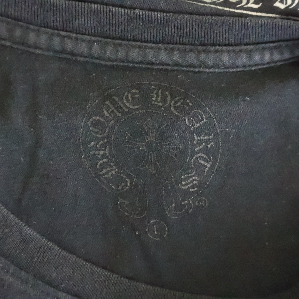CHROME HEARTS(クロムハーツ) CH S/S バックフレームドCHプラスプリント 半袖Tシャツ