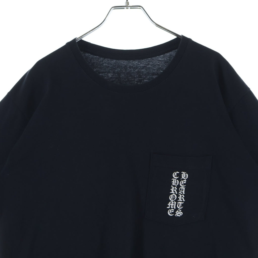 CHROME HEARTS(クロムハーツ) CH S/S バックセメタリークロスプリント 半袖Tシャツ