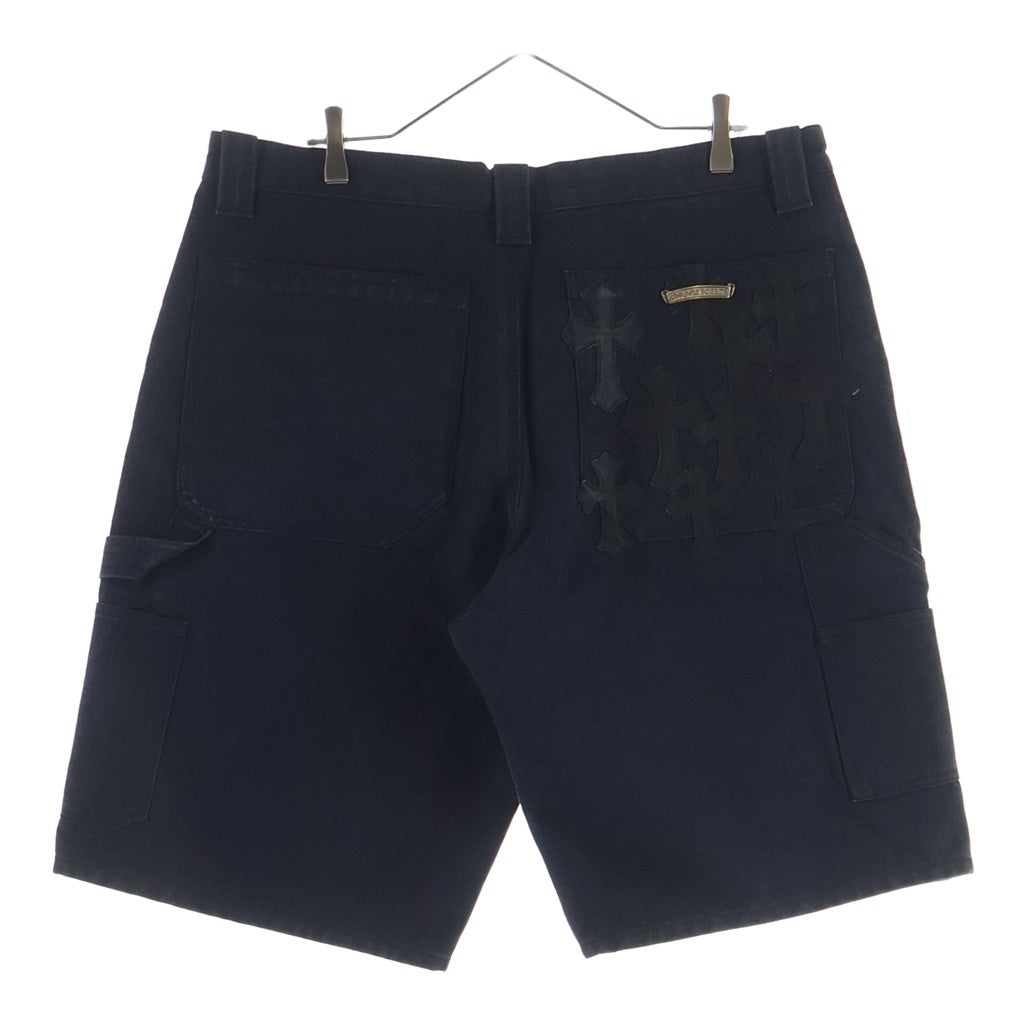 CHROME HEARTS(クロムハーツ) CARPENTER SHORTS カーペンター バックポケットセメタリーパッチハーフパンツ