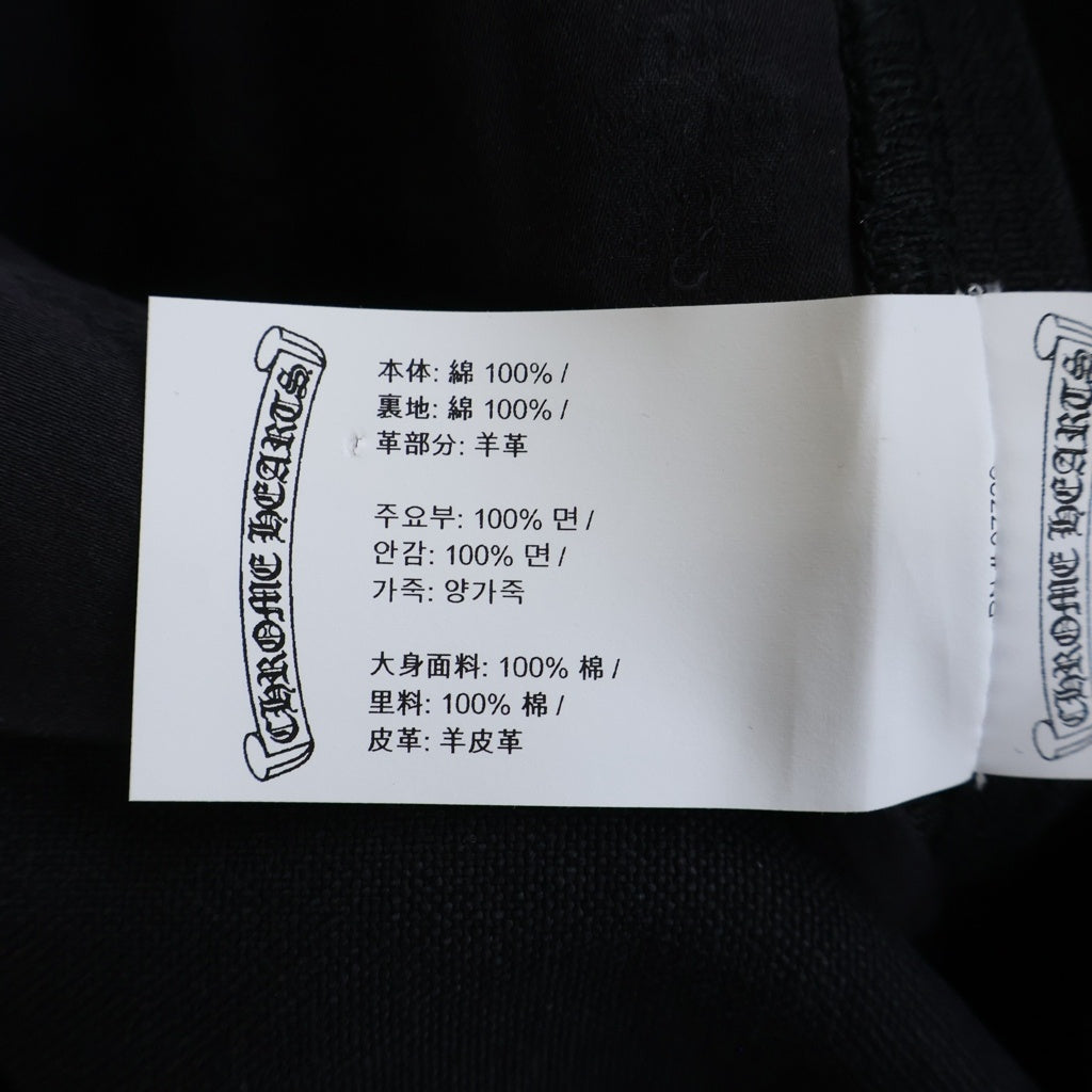 CHROME HEARTS(クロムハーツ) CARPENTER SHORTS カーペンター バックポケットセメタリーパッチハーフパンツ