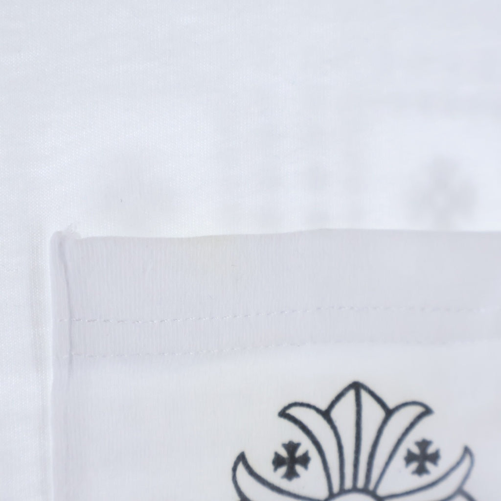 CHROME HEARTS(クロムハーツ) CH S/S バックCHプラス総柄プリント 半袖Tシャツ