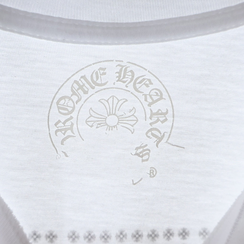 CHROME HEARTS(クロムハーツ) CH S/S バックCHプラス総柄プリント 半袖Tシャツ