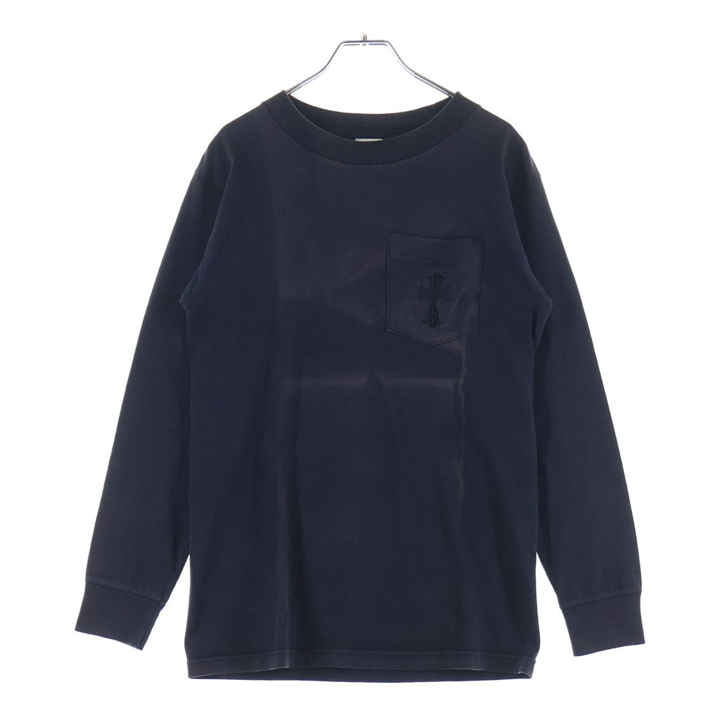 CHROME HEARTS(クロムハーツ) OLD L/S オールド CHクロス刺繍長袖Tシャツ