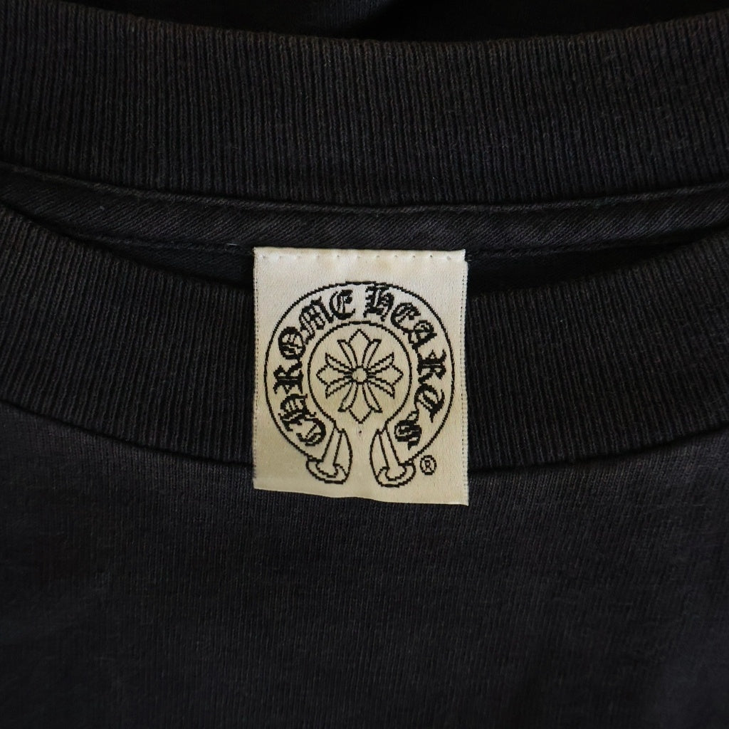 CHROME HEARTS(クロムハーツ) OLD L/S オールド CHクロス刺繍長袖Tシャツ