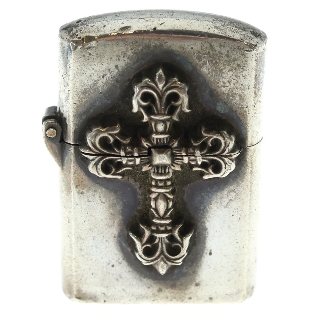CHROME HEARTS(クロムハーツ) ZIPPO LIGHTERZ-V5 フィリグリークロスジッポライター シルバー