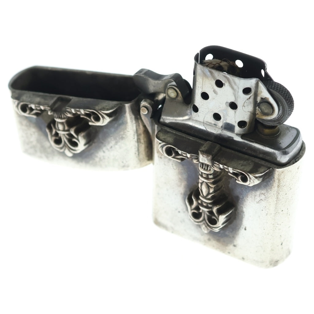 CHROME HEARTS(クロムハーツ) ZIPPO LIGHTERZ-V5 フィリグリークロスジッポライター シルバー