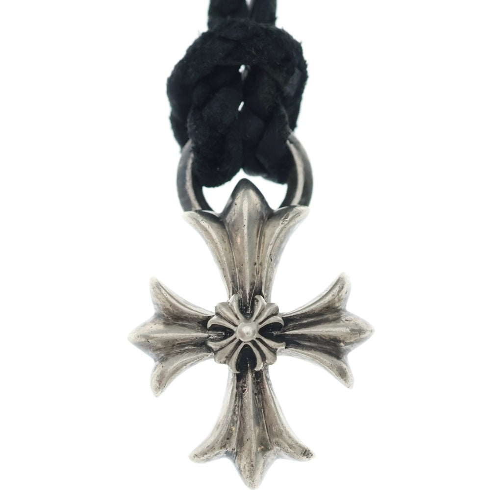 CHROME HEARTS(クロムハーツ) DBL CH PRS ダブル CHプラス ペンダントトップWレザーブレイド シルバー