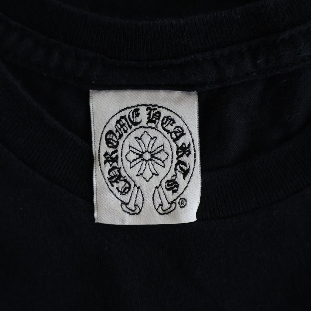 CHROME HEARTS(クロムハーツ) × A BATHING APE Baby Milo Horseshoe Tee ベイビーマイロ ホースシュー 半袖Tシャツ カットソー ブラック