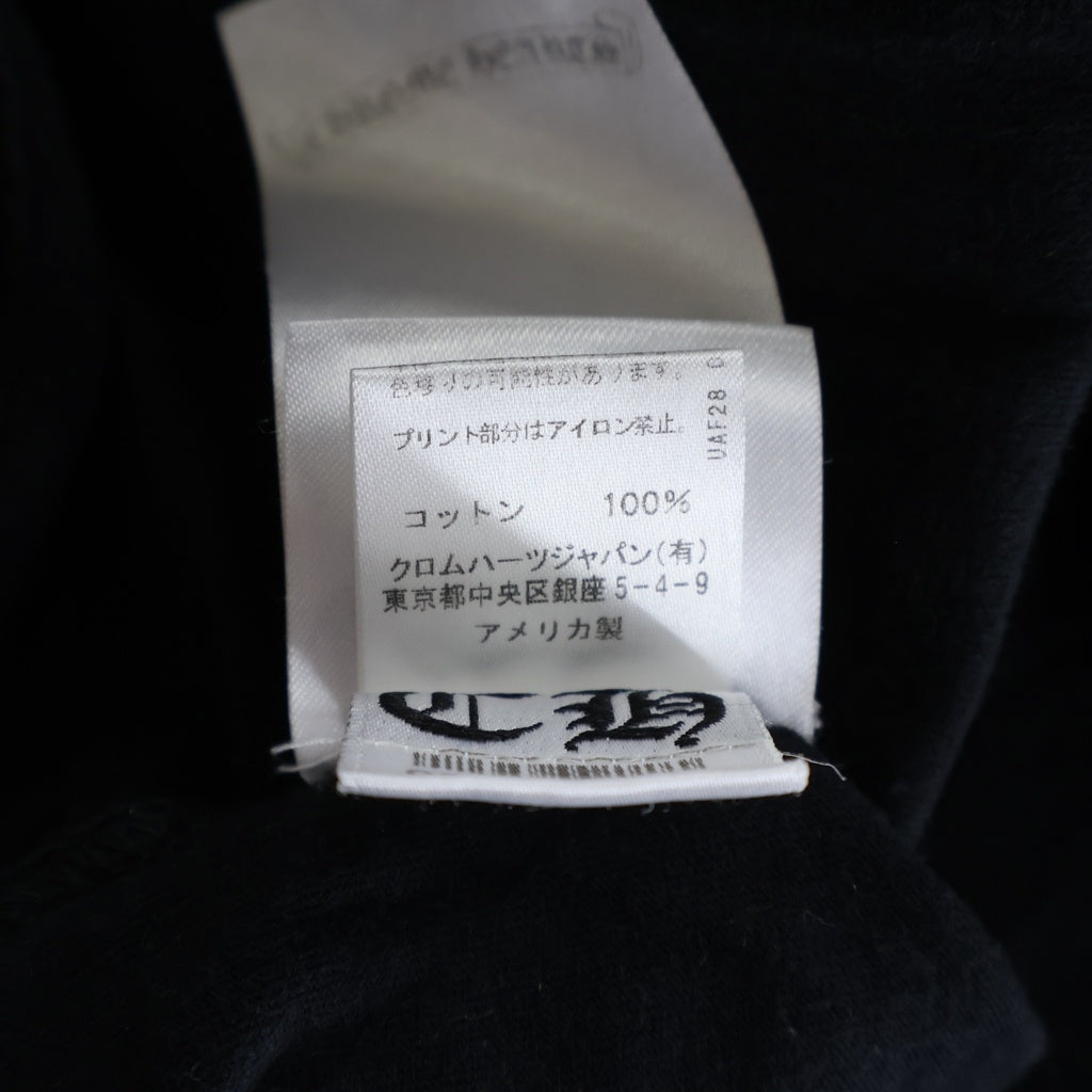 CHROME HEARTS(クロムハーツ) CH S/S バックスクロールラベルプリント 半袖Tシャツ
