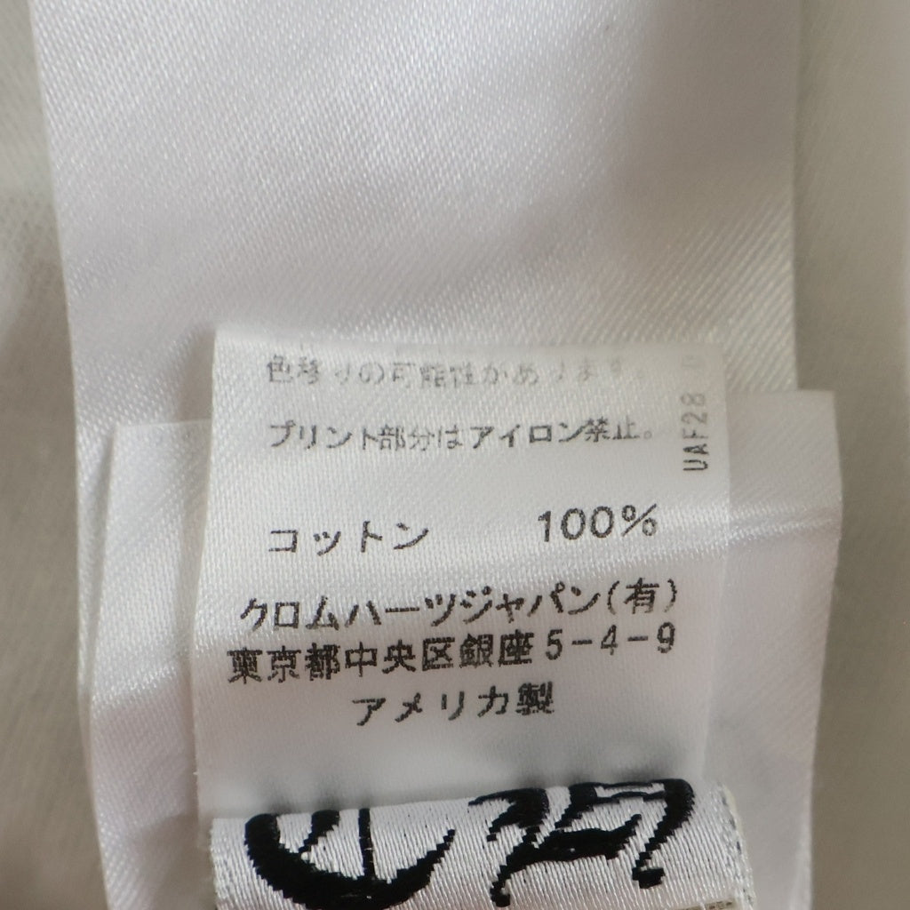 CHROME HEARTS(クロムハーツ) CH S/S バックヴァインダガー英字ロゴプリント 半袖Tシャツ
