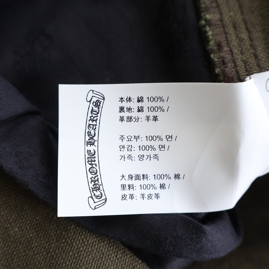 CHROME HEARTS(クロムハーツ) CARPENTER SHORTS カーペンター バックポケットセメタリーパッチハーフパンツ