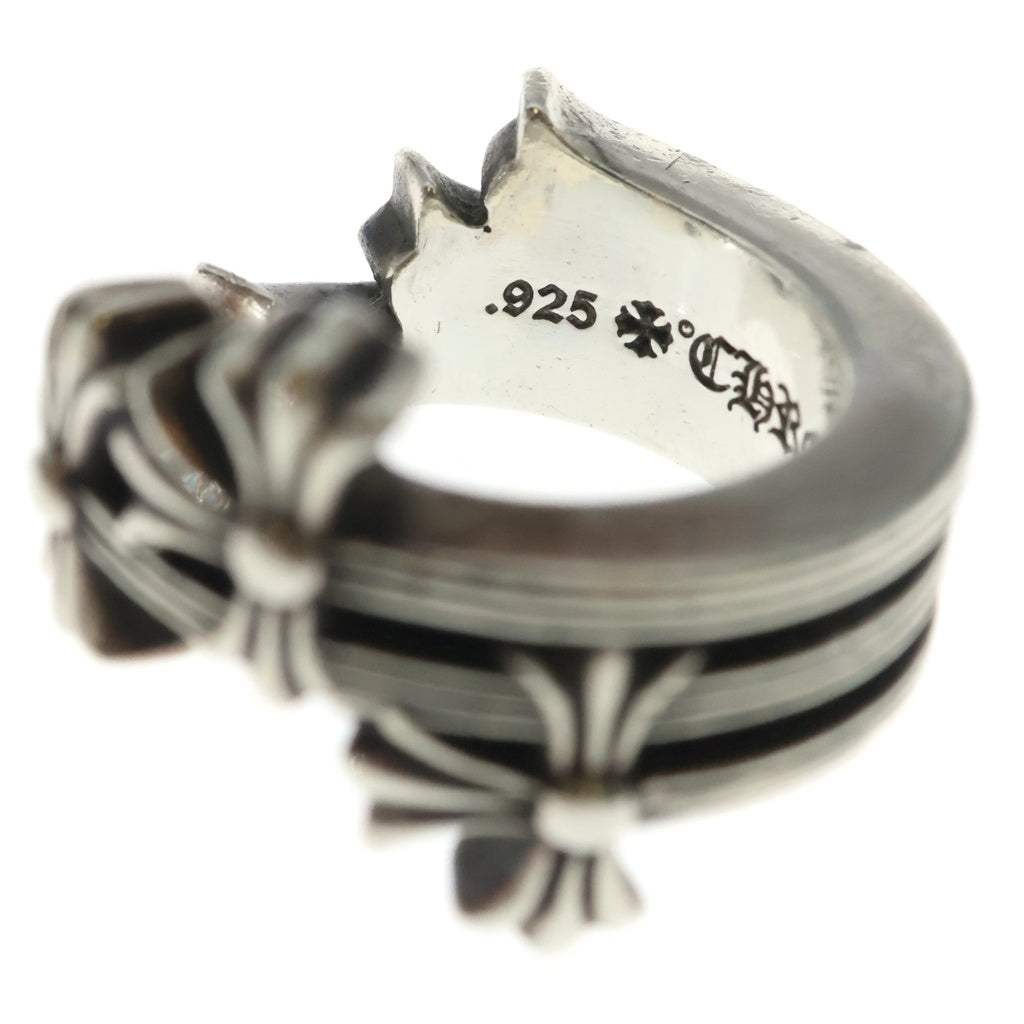 CHROME HEARTS(クロムハーツ) 3CH CRS 3CH クロスリング シルバー