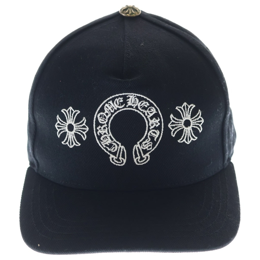 CHROME HEARTS(クロムハーツ) BASEBALL TRUCKER ホースシュー刺繍キャップ