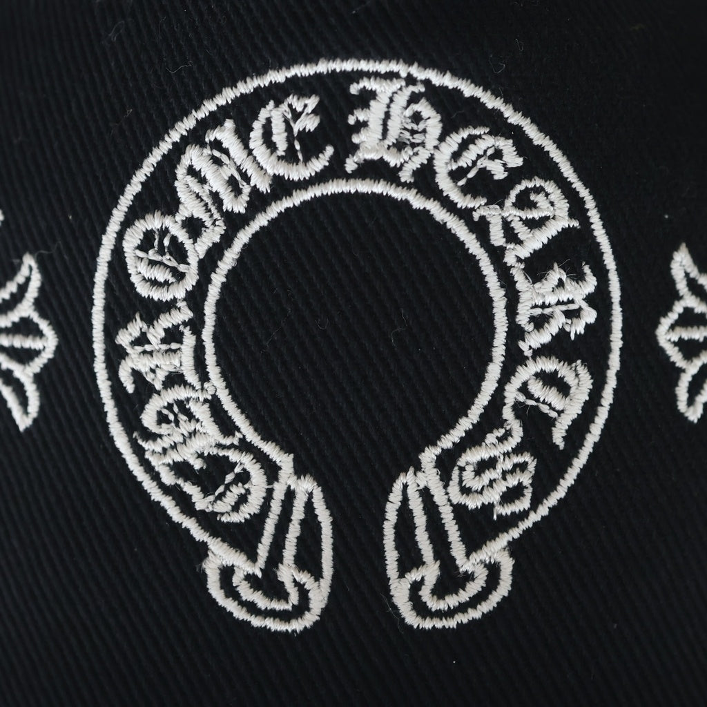 CHROME HEARTS(クロムハーツ) BASEBALL TRUCKER ホースシュー刺繍キャップ