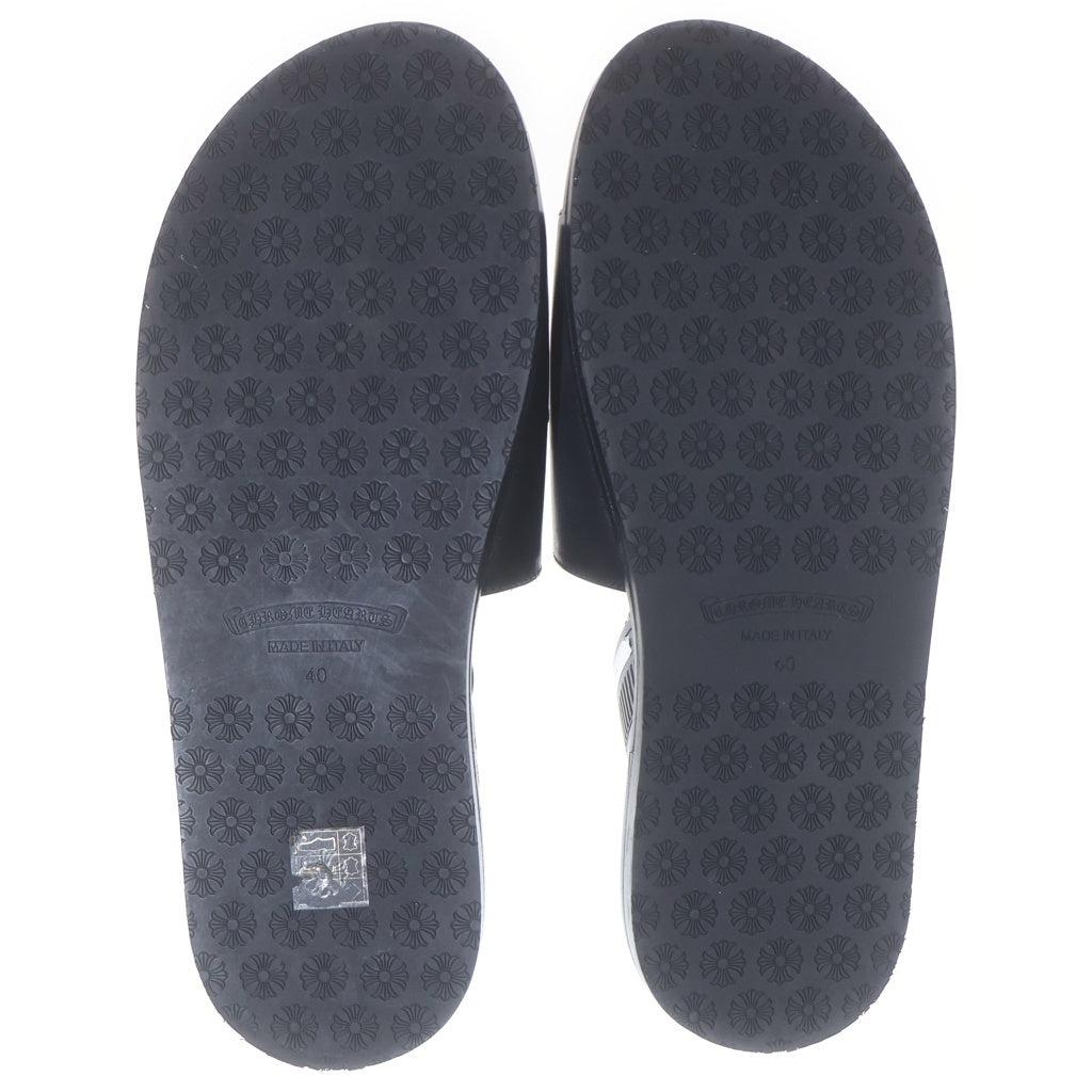 CHROME HEARTS(クロムハーツ) Chomper Leather Patch Sandal チョンパー レザーパッチ サンダル