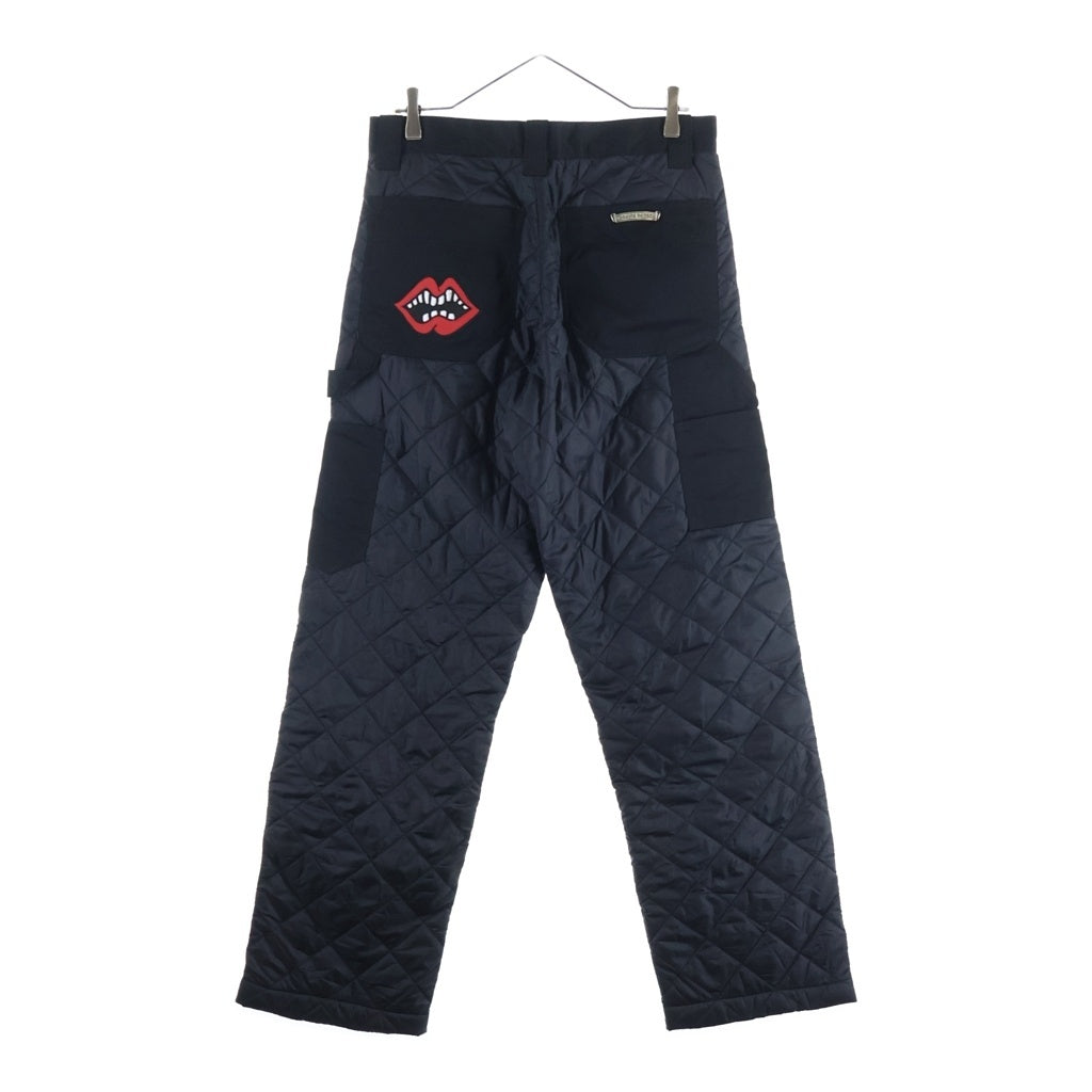 CHROME HEARTS(クロムハーツ) MATTY BOY CARPENTER SEX RECORDS MATTY BOYパッチ付きカーペンターロングパンツ ブラック
