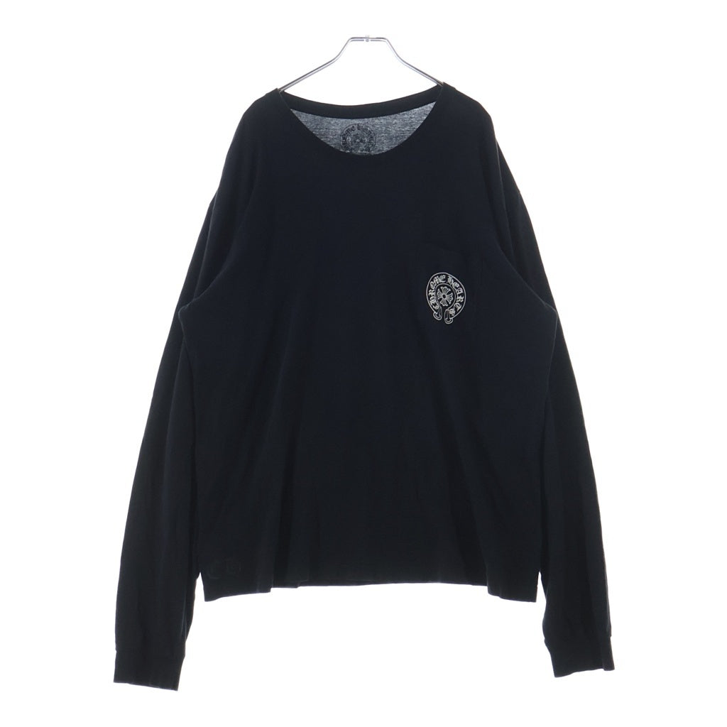 CHROME HEARTS(クロムハーツ) CH L/S LTD ホノルル限定 袖フローラルクロスプリント 長袖Tシャツ