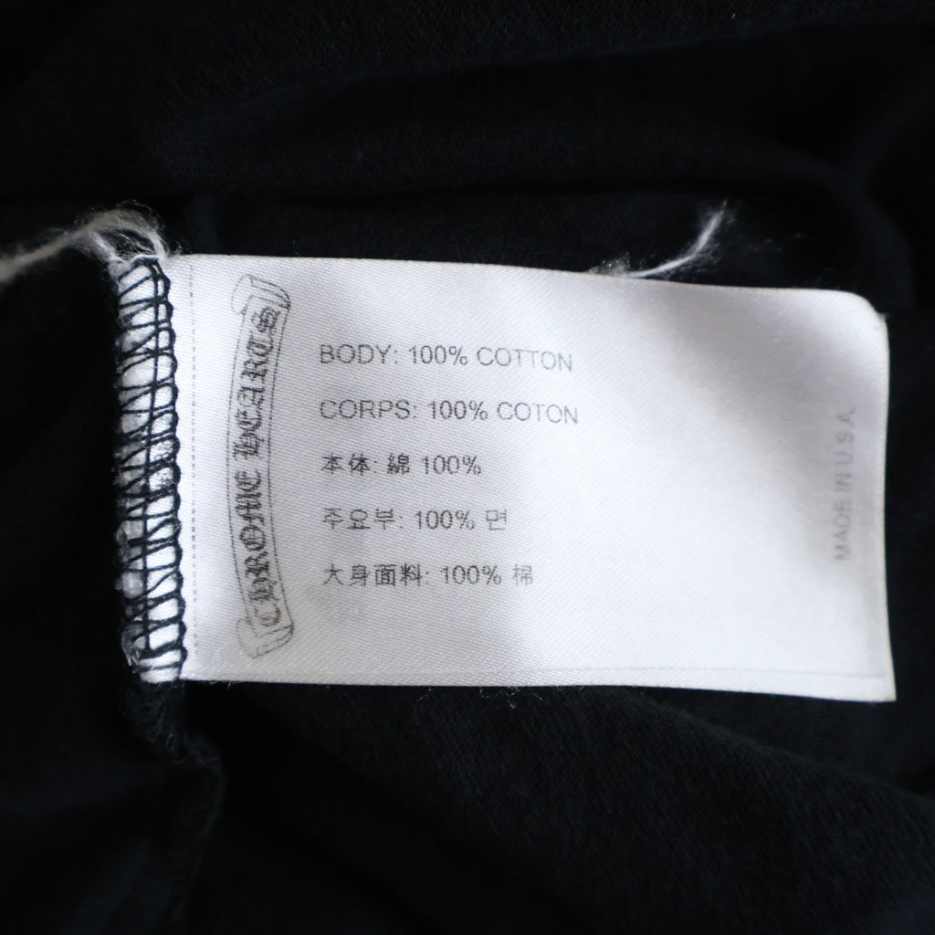 CHROME HEARTS(クロムハーツ) CH L/S LTD ホノルル限定 袖フローラルクロスプリント 長袖Tシャツ