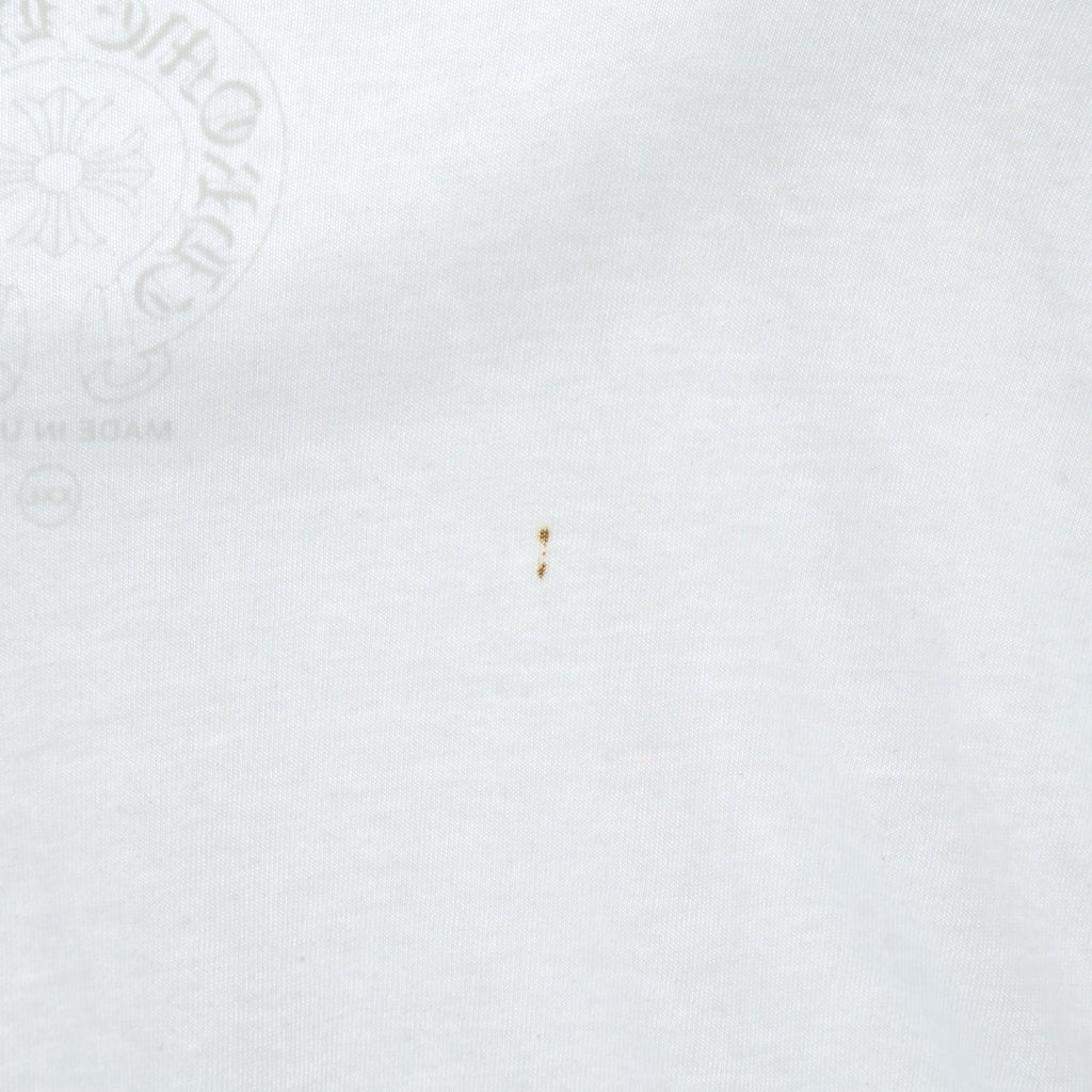 CHROME HEARTS(クロムハーツ) CH LS 1 ネックロゴ アームプリントクルーネック長袖Tシャツ