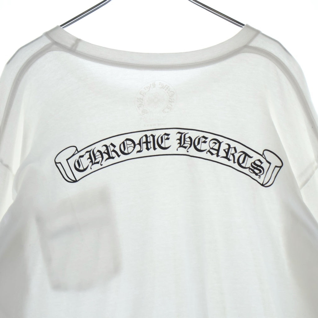 CHROME HEARTS(クロムハーツ) CH L S 1 袖英字プリント スクロールラベルプリント長袖カットソー