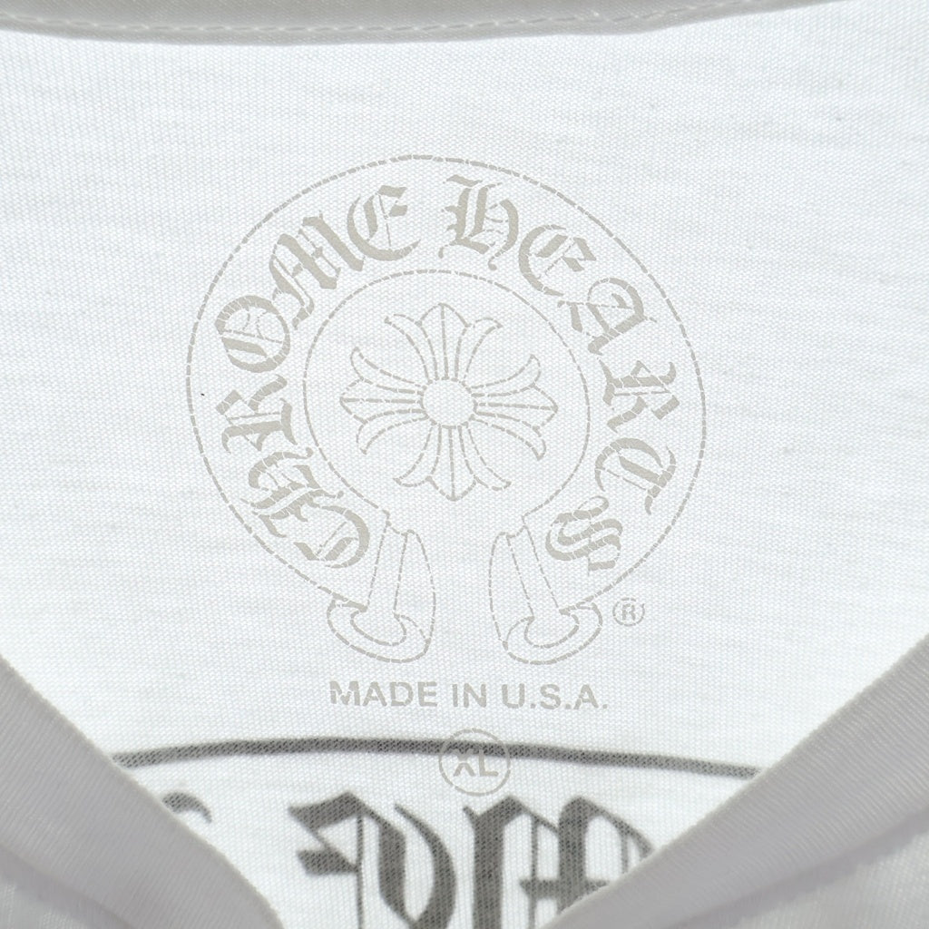 CHROME HEARTS(クロムハーツ) CH L S 1 袖英字プリント スクロールラベルプリント長袖カットソー
