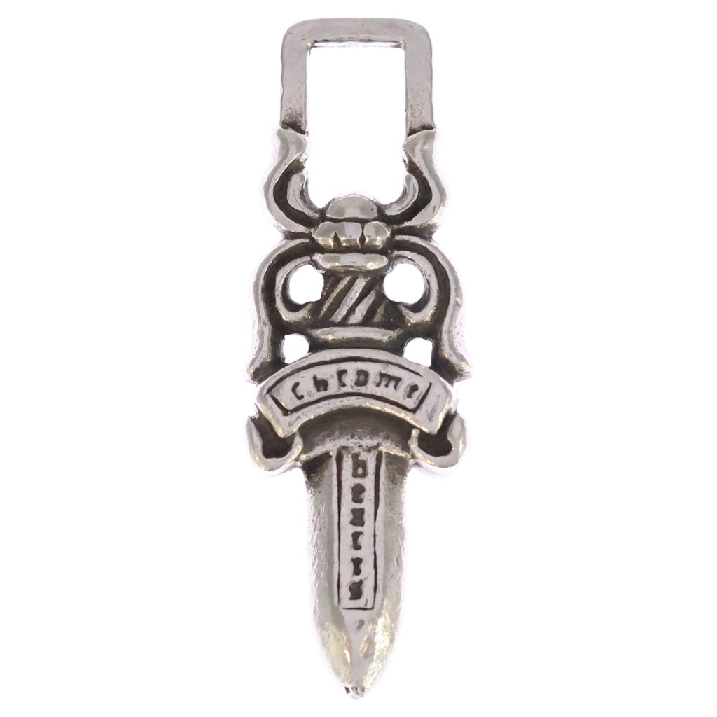 CHROME HEARTS(クロムハーツ) #5 DAGGER ZIP1 ダガージップ シルバーネックレストップ シルバー