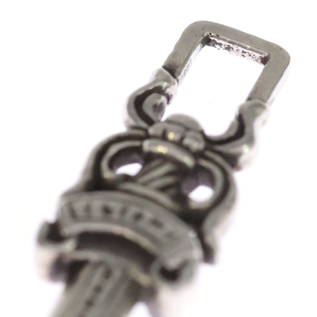 CHROME HEARTS(クロムハーツ) #5 DAGGER ZIP1 ダガージップ シルバーネックレストップ シルバー