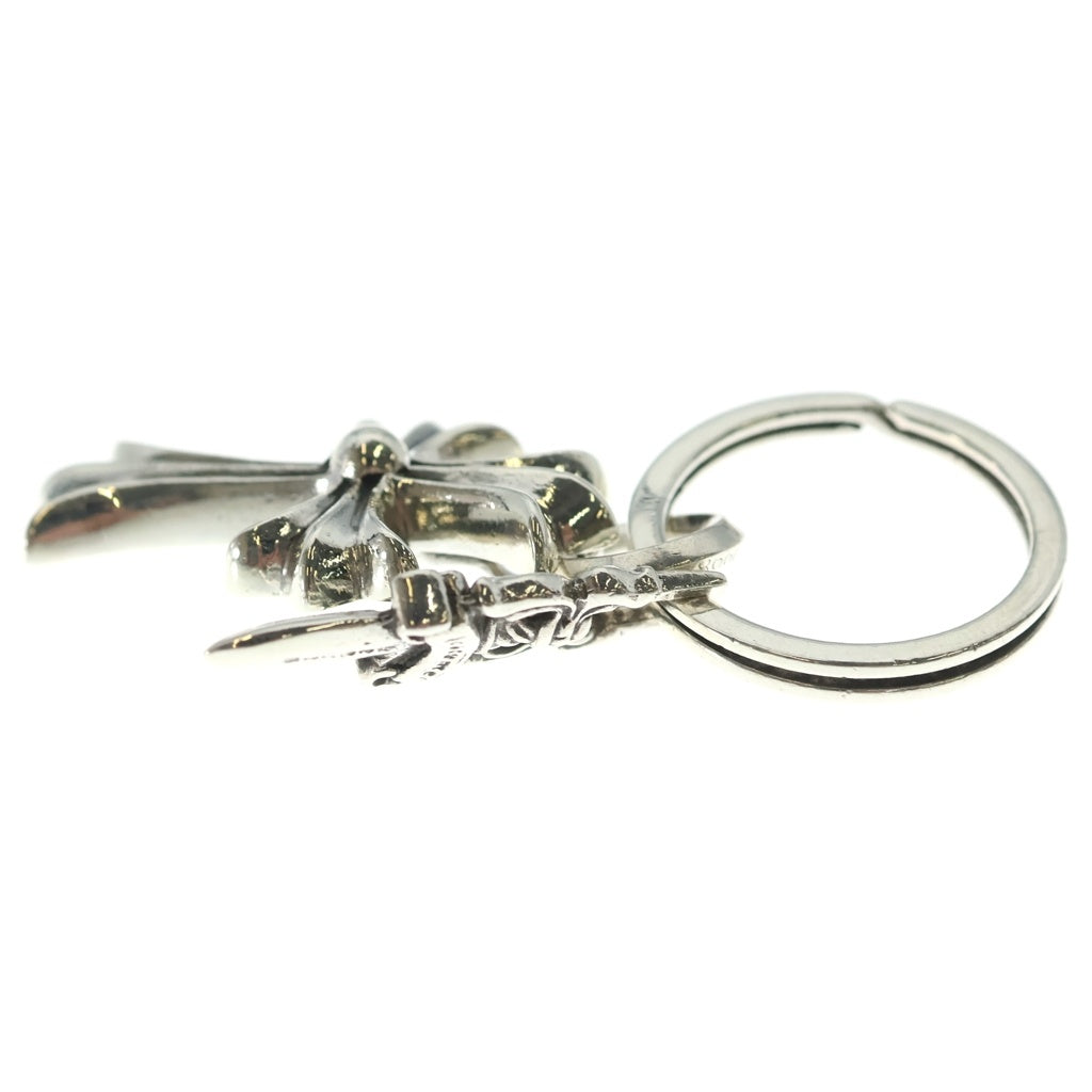 CHROME HEARTS(クロムハーツ) CH CRS SML&No5 DGGR スモールCHクロス#5ダガーキーリング シルバーキーリング