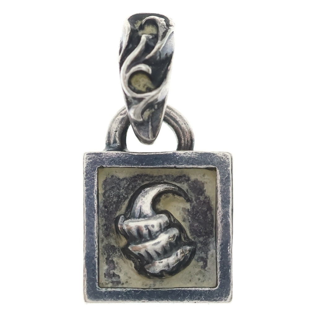 CHROME HEARTS(クロムハーツ) FRAMED CROW フレームドクロウ チャーム ペンダントトップ シルバー BCA272 レディース