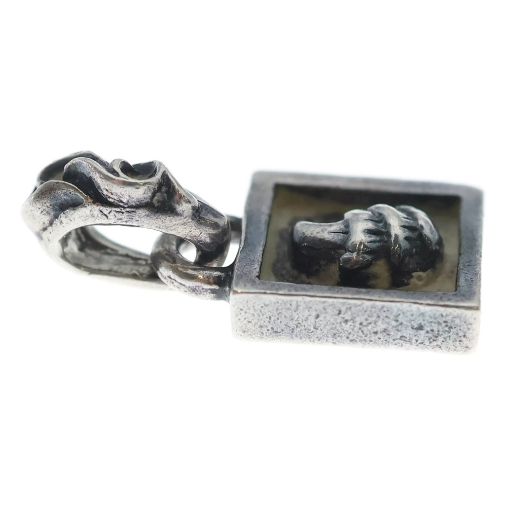 CHROME HEARTS(クロムハーツ) FRAMED CROW フレームドクロウ チャーム ペンダントトップ シルバー BCA272 レディース